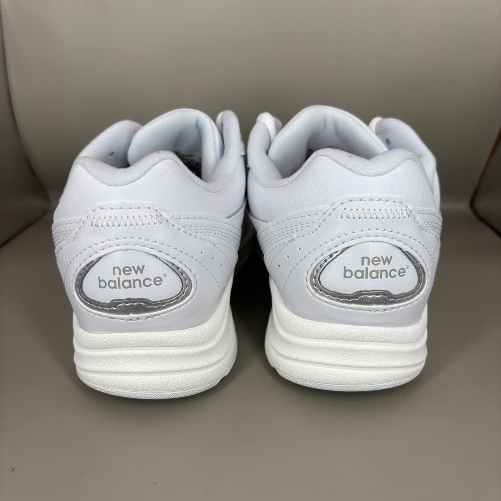 New Balance 577v1 White Leather Walking Shoes WW577WT Womens 7 2E Extra Wide - Picture 4 of 8